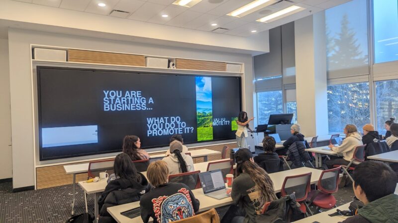 Meera Patel Speaking Engagement Creative Consultant Designer Mount Royal University